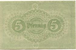 Zeulenroda - Stadt - 1.7.1917 - 5 Pfennig