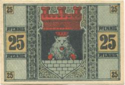 Zeulenroda - Stadt - 16.12.1918 - 25 Pfennig