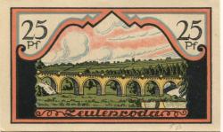 Zeulenroda - Stadt - 1.11.1921 - 25 Pfennig