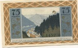 Ziegenrück - Stadt - 1.9.1921 - 75 Pfennig