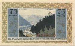 Ziegenrück - Stadt - 1.9.1921 - 75 Pfennig