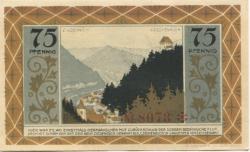 Ziegenrück - Stadt - 1.9.1921 - 75 Pfennig