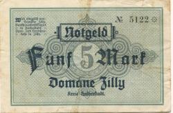 Zilly (heute: Osterwieck) - Domäne - 4.11.1918 - 5 Mark