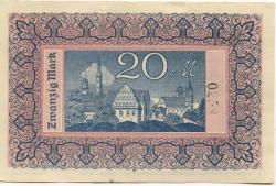 Zittau - Amtshauptmannschaft und Stadt - 15.11.1918 - 20 Mark