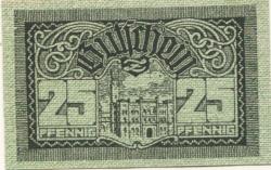 Zittau - Amtshauptmannschaft und Stadt - 1.1.1919 - 31.12.1919 - 25 Pfennig 