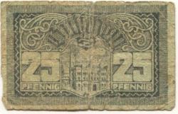 Zittau - Amtshauptmannschaft und Stadt - 1.1.1919 - 31.12.1919 - 25 Pfennig