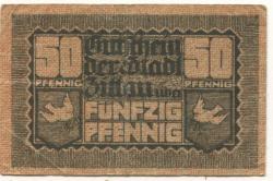 Zittau - Amtshauptmannschaft und Stadt - 1.1.1919 - 31.12.1919 - 50 Pfennig