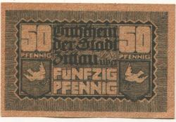 Zittau - Amtshauptmannschaft und Stadt - 1.1.1919 - 31.12.1919 - 50 Pfennig 