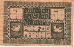 Zittau - Amtshauptmannschaft und Stadt - 1.1.1919 - 31.12.1919 - 50 Pfennig