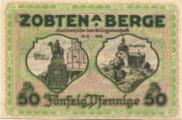 Zobten (heute: PL-Sleza) - Vorschuss-Verein - 16.10.1019 - 50 Pfennig