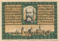 Zörbig - Stadt - - 30.9.1921 - 25 Pfennig