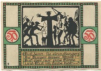 Zörbig - Stadt - - 30.9.1921 - 50 Pfennig