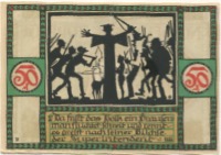 Zörbig - Stadt - - 30.9.1921 - 50 Pfennig