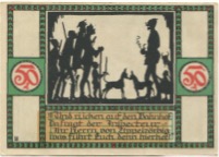 Zörbig - Stadt - - 30.9.1921 - 50 Pfennig