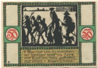 Zörbig - Stadt - - 30.9.1921 - 50 Pfennig
