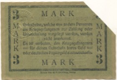 Zossen - Weinberge-Lager - -- - 3 Mark