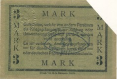 Zossen - Weinberge-Lager - -- - 3 Mark