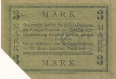 Zossen - Weinberge-Lager - -- - 3 Mark