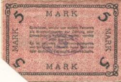 Zossen - Weinberge-Lager - -- - 5 Mark
