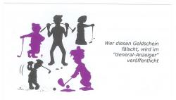Bonn-Bad Godesberg - Golf-Club eV - 23.6.2010 - 31.12.2010 - 1.50 Euro