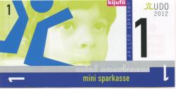 Groß-Umstadt - Mini-Sparkasse, Kinder- und Jugendförderung - 2012 - 1 Umstadter Dollar