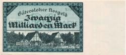 Gütersloh - Arbeitsgemeinschaft zur Förderung des Heimatmuseums eV - -- - 15 D-Mark