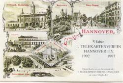 Hannover-Döhren - 1.Telekartenverein Hannover eV, Hildesheimer Str. 293 - 24.9.2000 - 1 Mark
