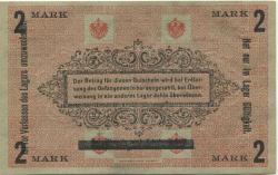 Kulmbach - Offiziersgefangenenlager Plassenburg - -- - 2 Mark 