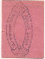 Bödefeld-Land (Westernbödefeld) (heute: Schmallenberg) - Engel, Albert  - -- - 50 Pfennig 