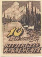 Rostock -Warnemünde - Badeverwaltung - 31.5.1922 - 10 Pfennig
