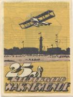 Rostock -Warnemünde - Badeverwaltung - 31.5.1922 - 25 Pfennig