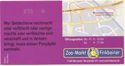 Weinstadt - Finkbeiner, Zoo-Markt, Benzstr. 4-8 - 1.10.2012 - 31.12.2013 - 1 Euro 