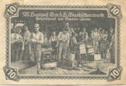 Schildhorst (heute: Freden) - Hampel, W., Glashüttenwerk GmbH - 1.7.1920 - 10 Pfennig