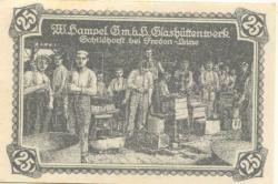 Schildhorst (heute: Freden) - Hampel, W., Glashüttenwerk GmbH - 1.7.1920 - 25 Pfennig
